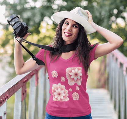 Gaia V-neck T-shirt Yoga Wellness for Women