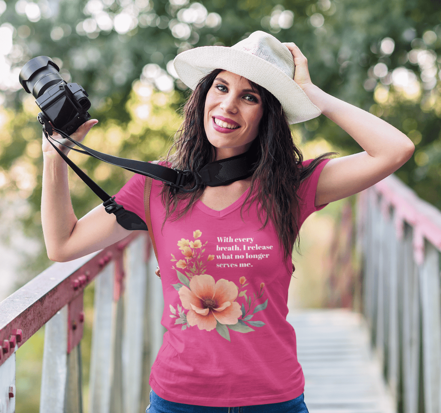 Yuna V-neck T-shirt Yoga Wellness for Women