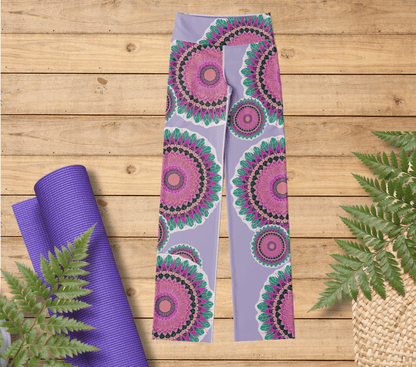 Inti Mandala Flare Yoga Pants Leggings for Women