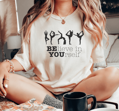 WellAura BElieve In YOUrself Tee