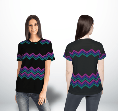 Leigh Zigzag Jersey Tee