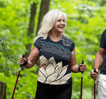 Floral Lotus Yoga Jersey