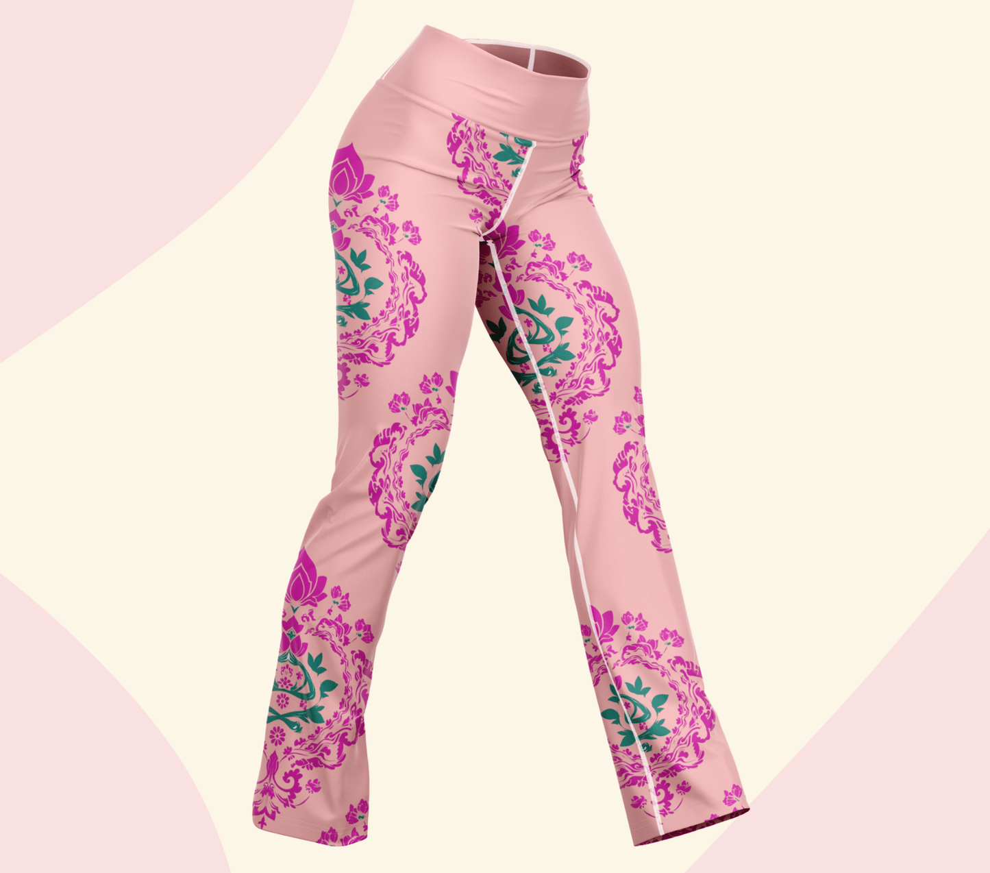 Mira Mandala Flare Yoga Pants Leggings for Women