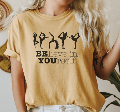 WellAura BElieve In YOUrself Tee