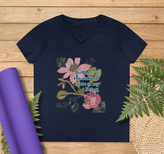 Hera V-neck T-shirt Yoga Wellness for Women