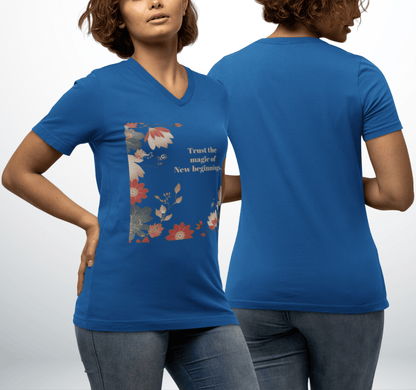 Terra V-neck T-shirt Yoga Wellness for Women