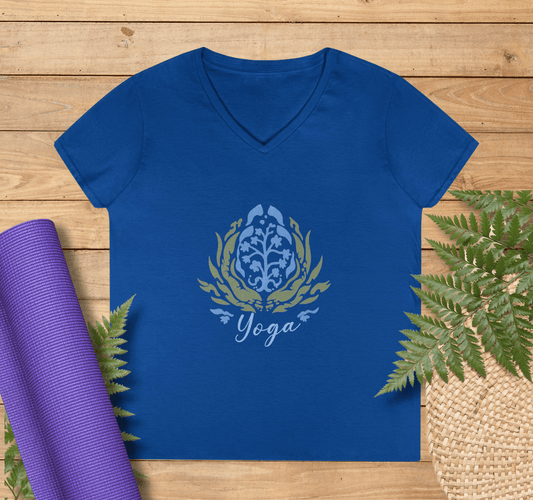 Lona V-neck T-shirt Yoga Wellness for Women