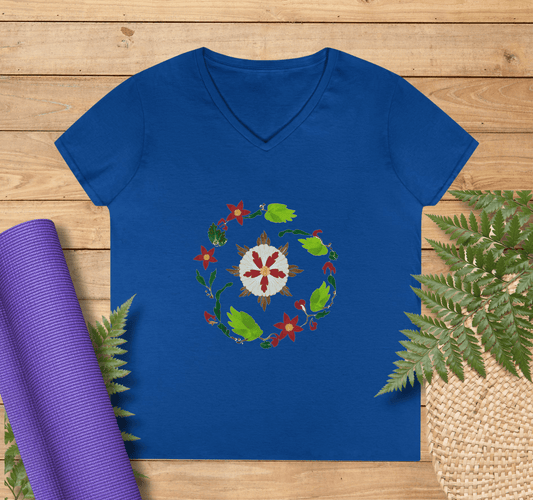 Flur V-neck T-shirt Yoga Wellness for Women