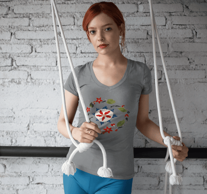 Flur V-neck T-shirt Yoga Wellness for Women