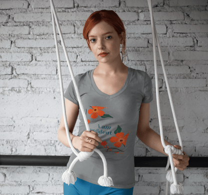 Eden V-neck T-shirt Yoga Wellness for Women