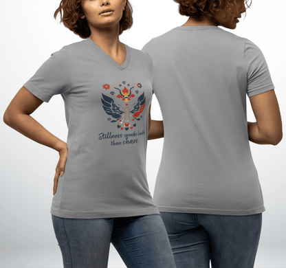 Myka V-neck T-shirt Yoga Wellness for Women
