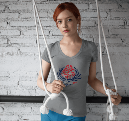 Lona V-neck T-shirt Yoga Wellness for Women
