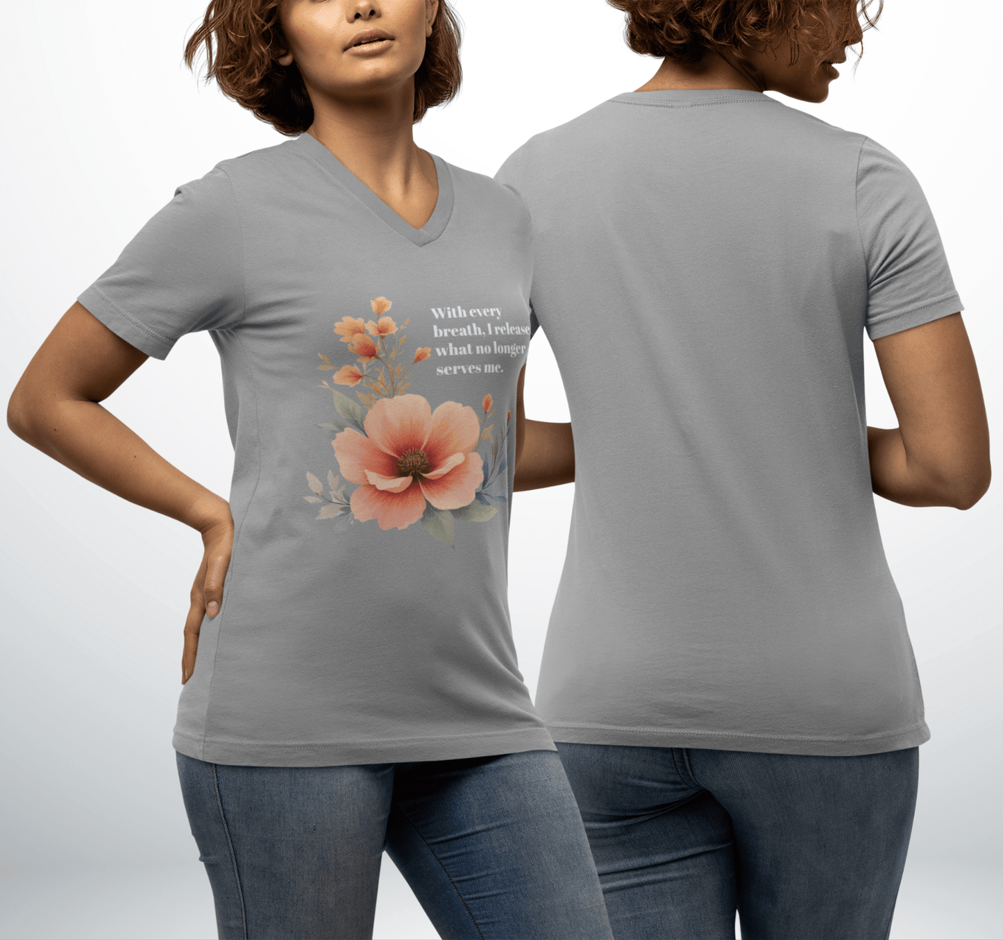 Yuna V-neck T-shirt Yoga Wellness for Women