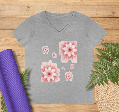 Gaia V-neck T-shirt Yoga Wellness for Women