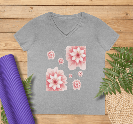 Gaia V-neck T-shirt Yoga Wellness for Women