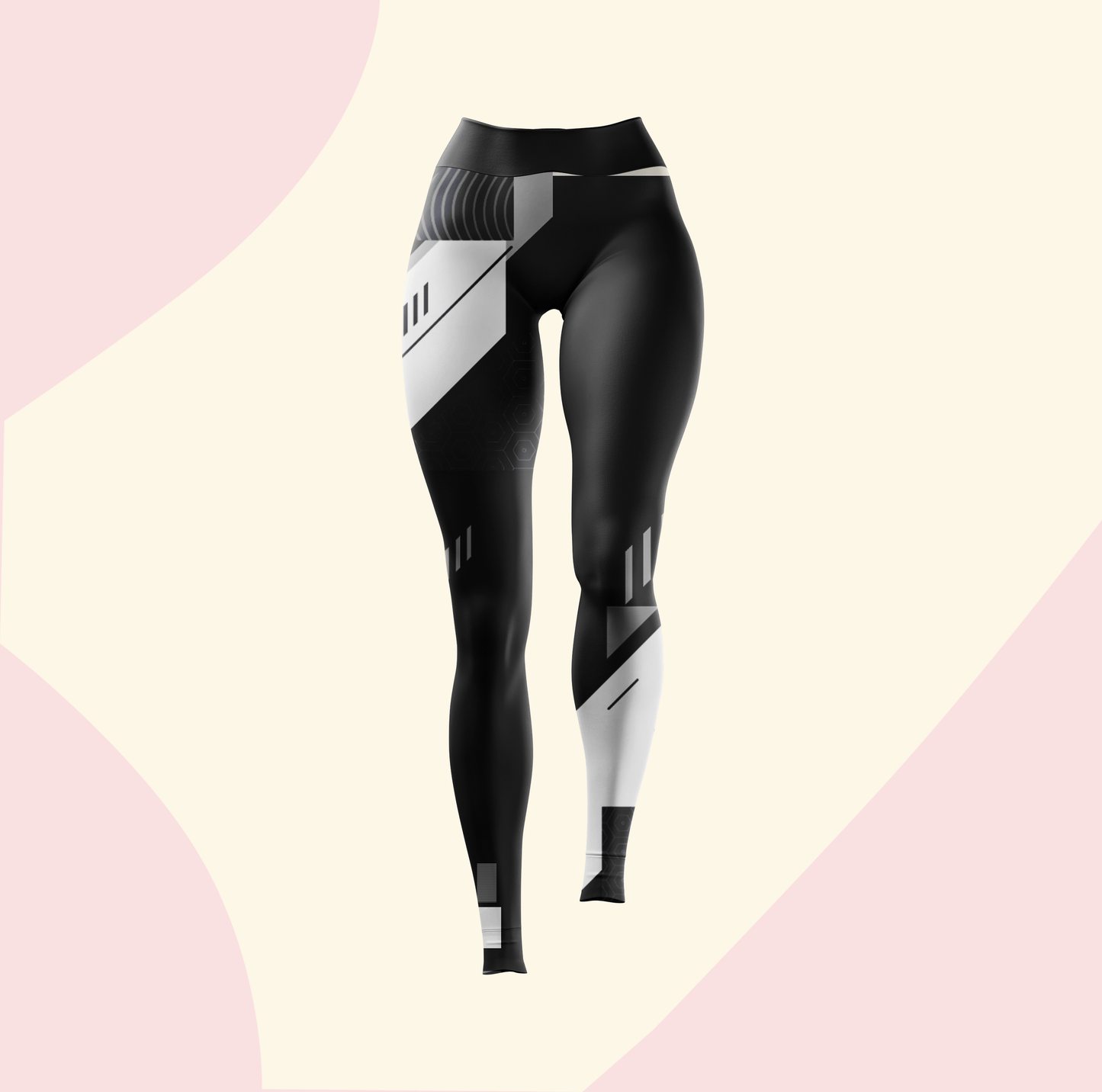 Vertex Black Yoga Pants Leggings