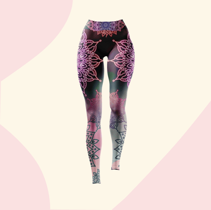 Dark Pastel Yoga Pants Leggings