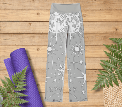 Zeke Celestia Flare Yoga Pants Leggings for Women