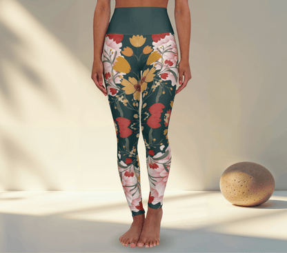 Rigby Floral Yoga Pants Leggings for Women