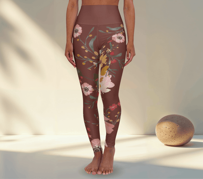 Rae Floral Yoga Pants Leggings for Woman