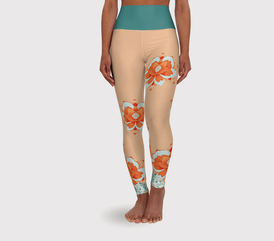 Lotus Marizty Floral Yoga Pants Leggings