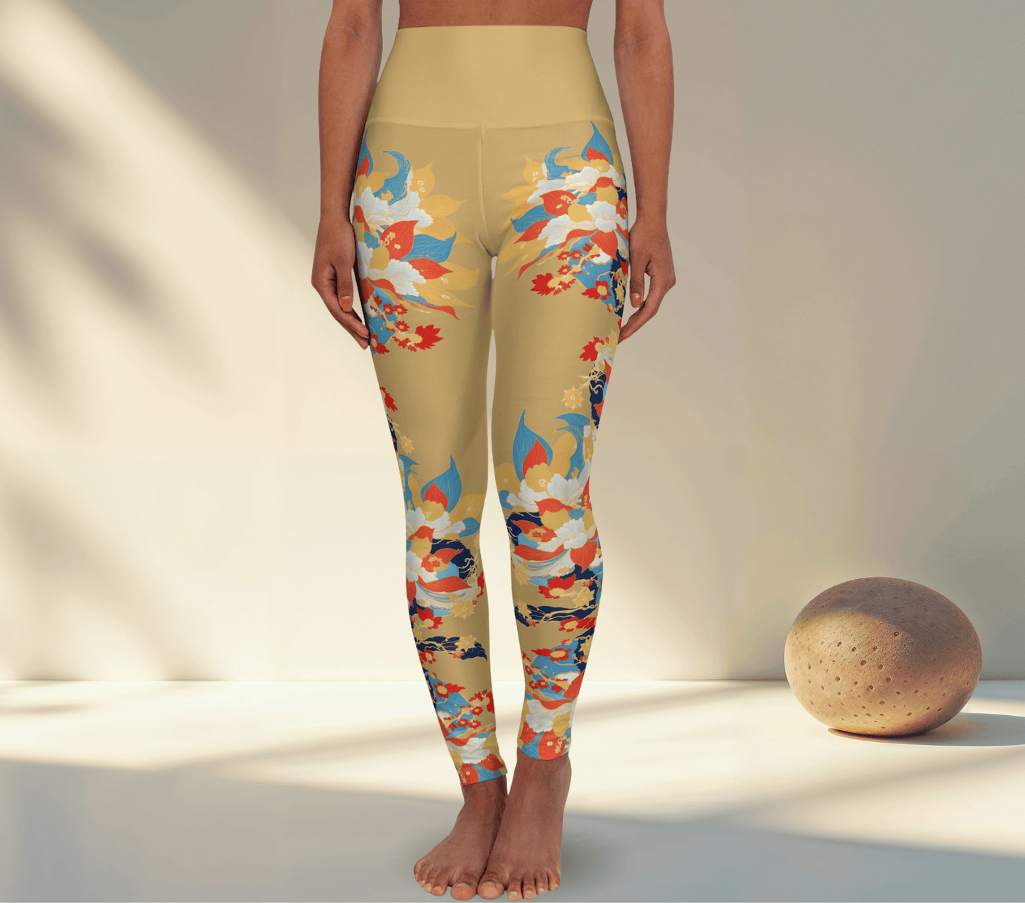 Sylivian Floral Yoga Pants Leggings for Woman