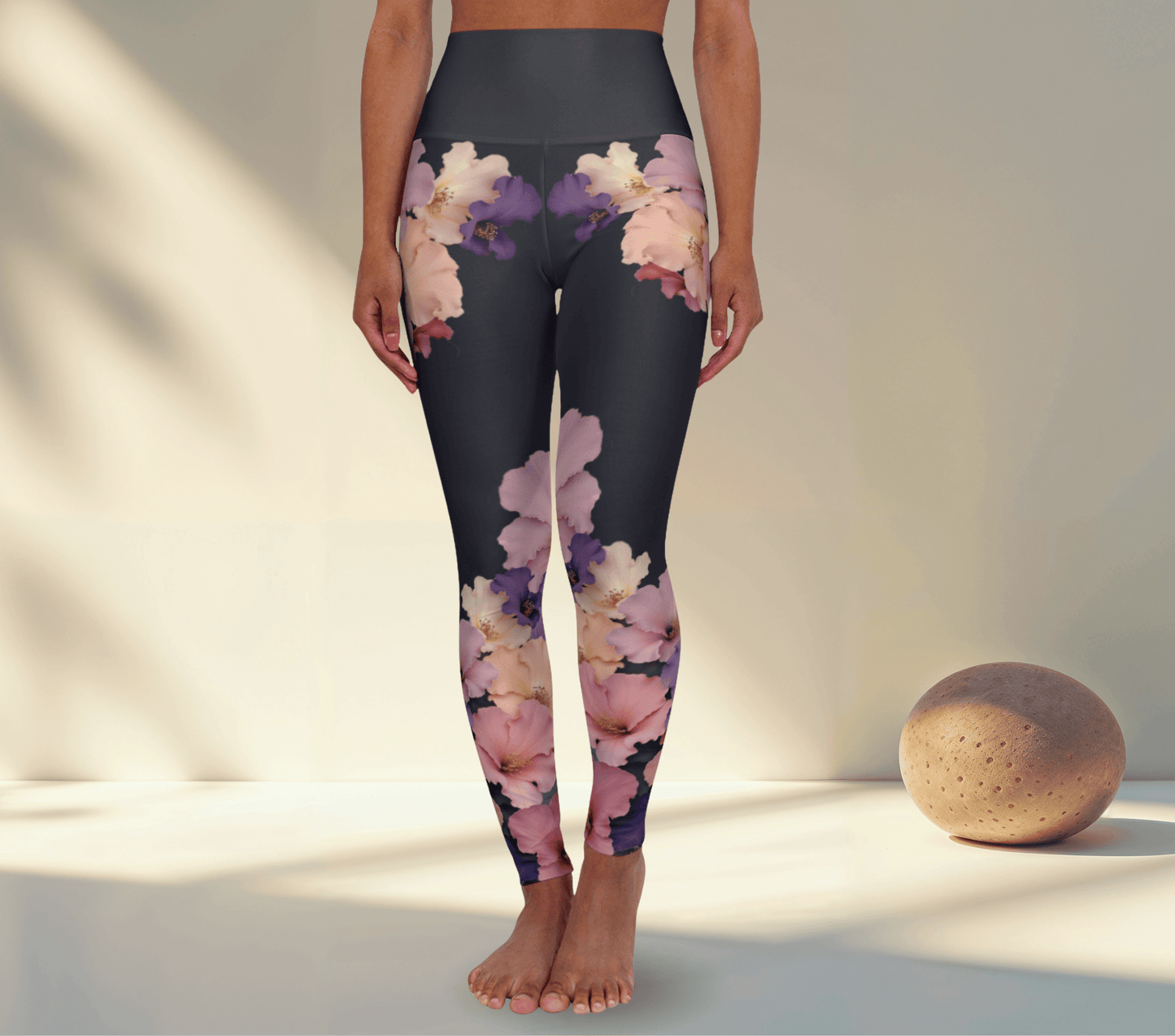 Charm Floral Yoga Pants Leggings for Women