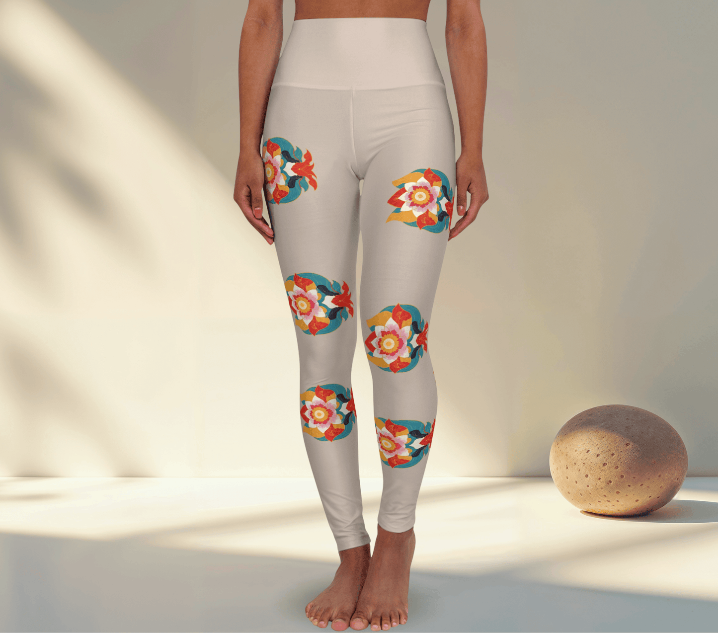 Caedcon Mandala Yoga Pants Leggings for Woman