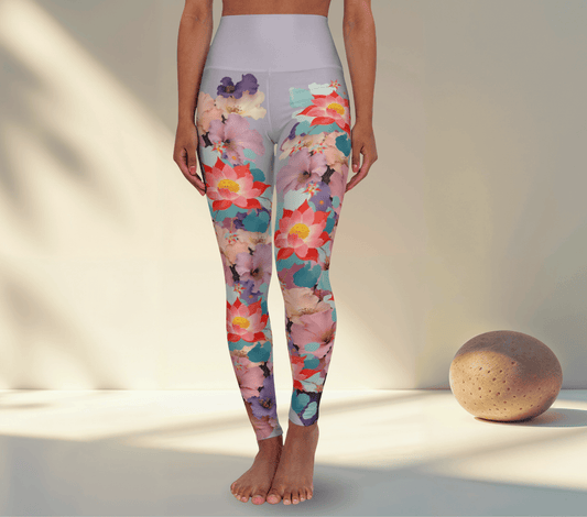 Daina Floral Yoga Pants Leggings for Woman