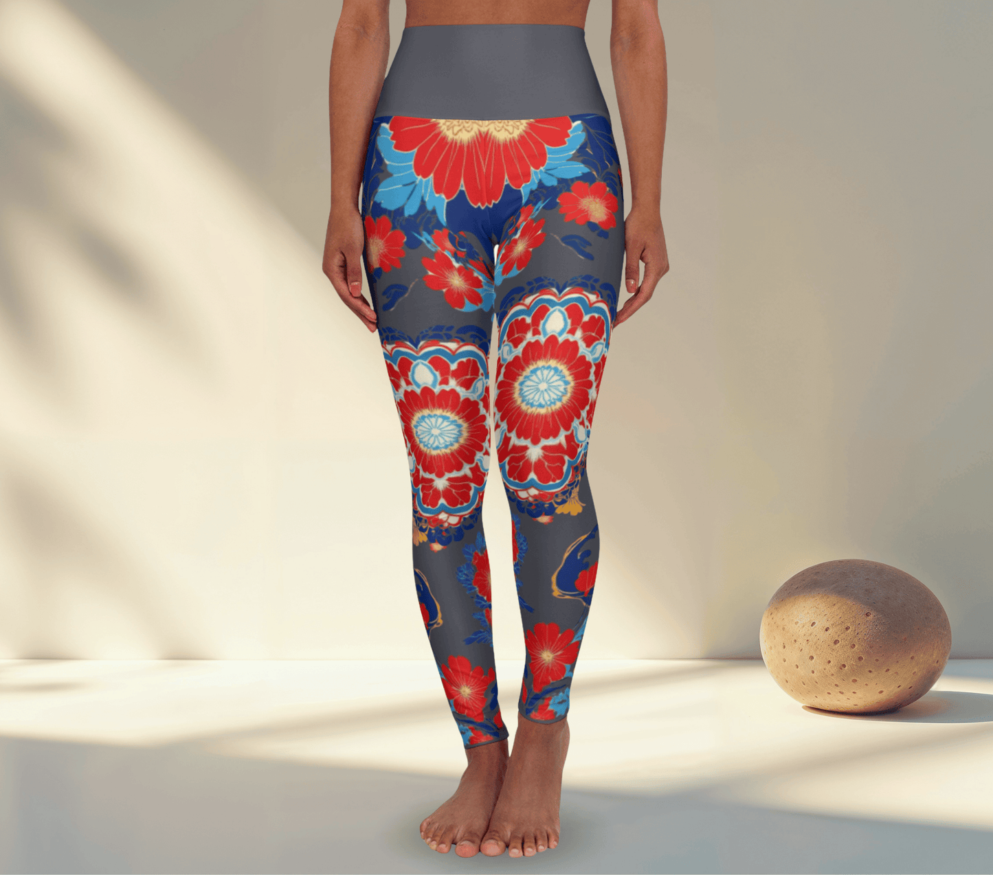 Marley Floral Yoga Pants Leggings for Woman