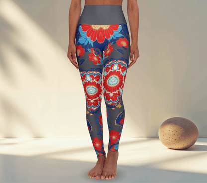 Marley Floral Yoga Pants Leggings for Woman