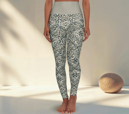 Rosette Yoga Pants Leggings