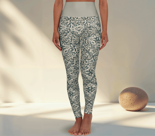 Rosette Yoga Pants Leggings