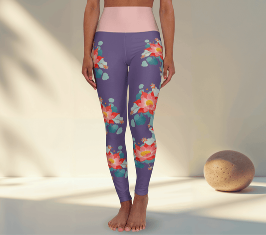 Lizzy Floral Yoga Pants Leggings for Women
