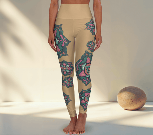 Burke Mandala Yoga Pants Leggings for Women