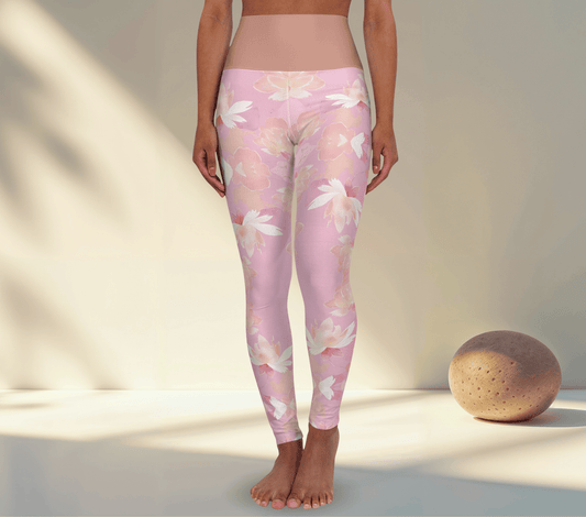 Rosali Floral Yoga Pants Leggings for Women