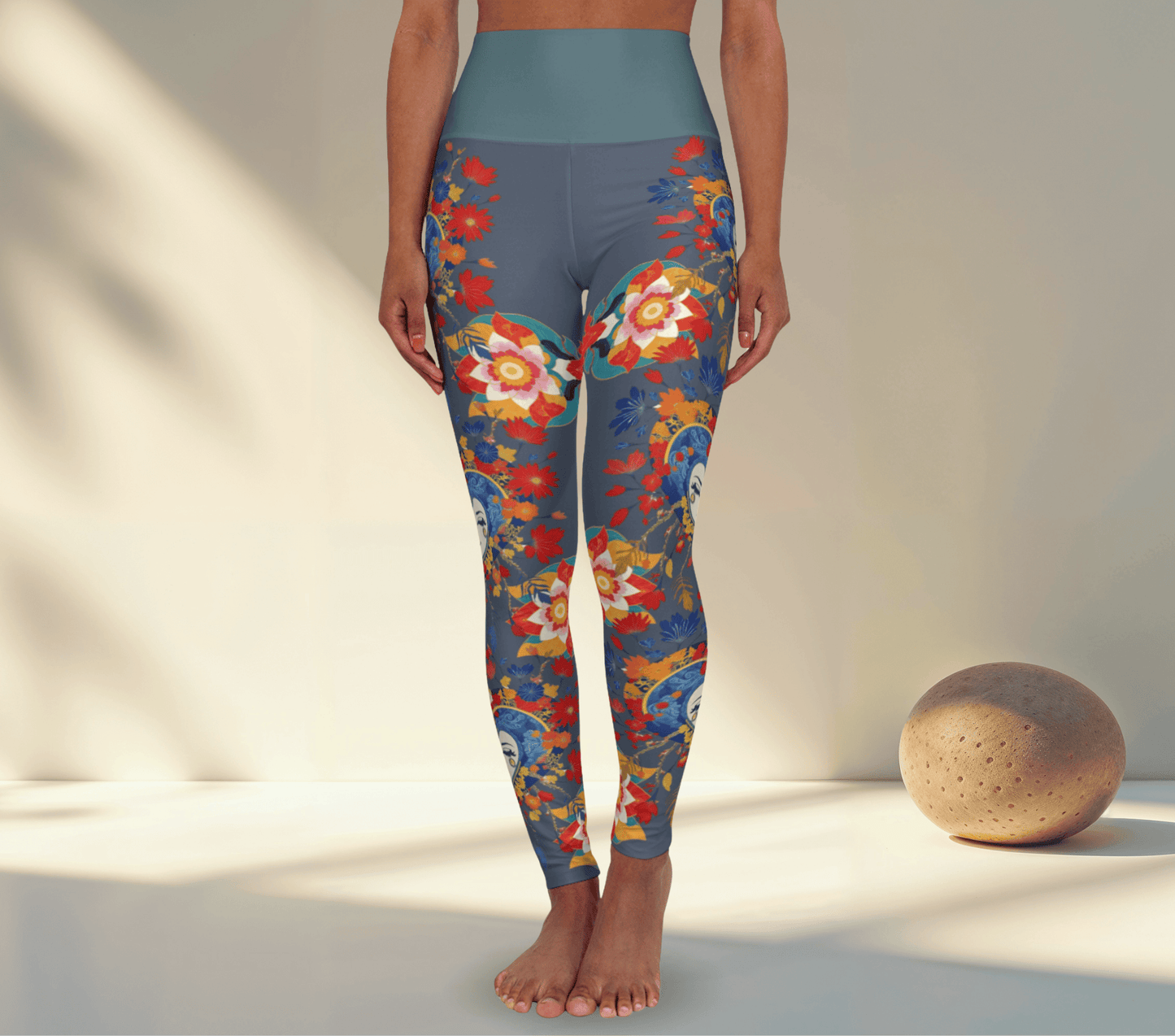 Coca Face Mandala Yoga Pants Leggings for Women