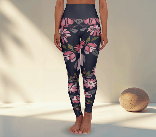 Kai Floral Yoga Pants Leggings for Women