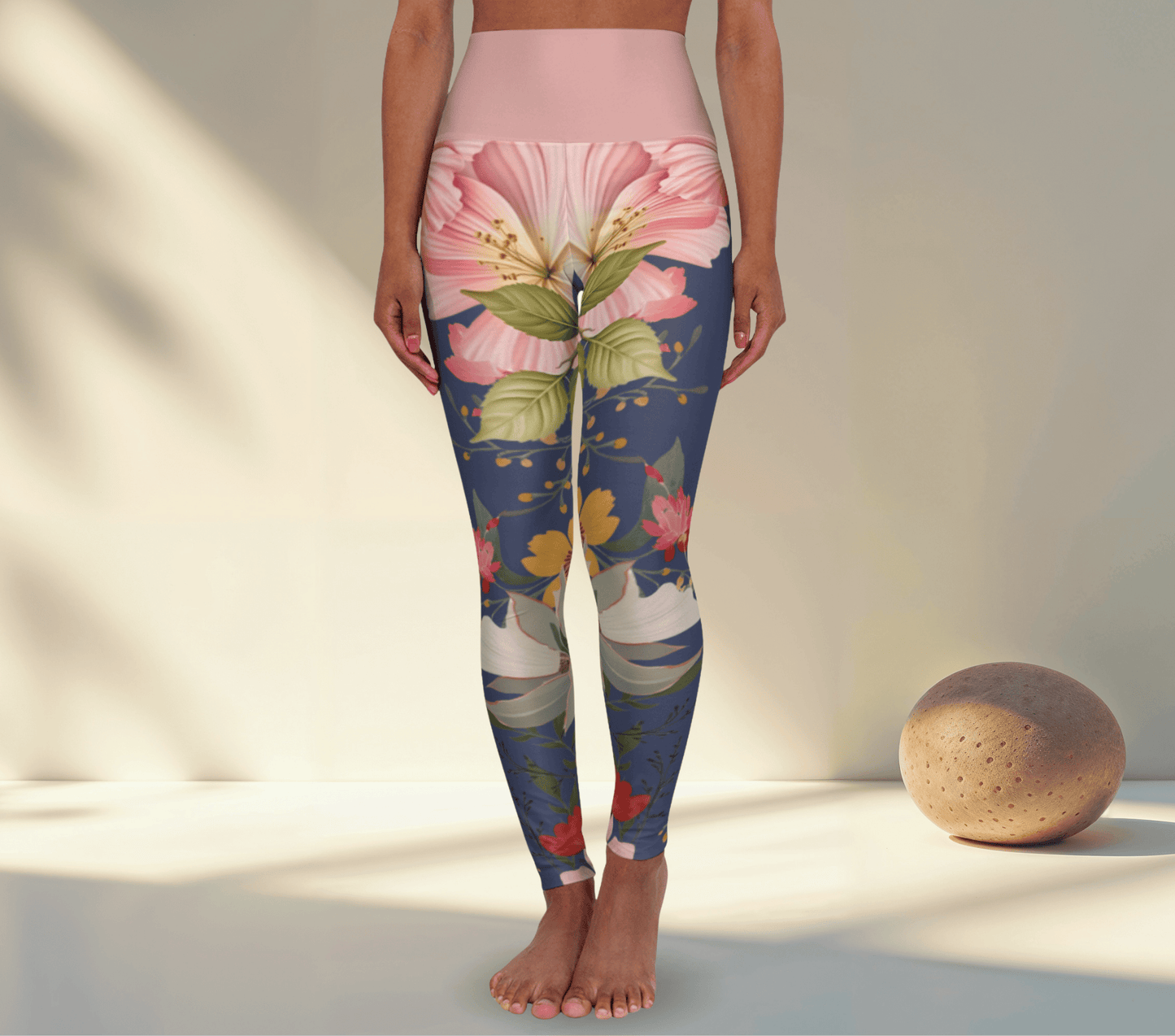 Coast Floral Yoga Pants Leggings for Women