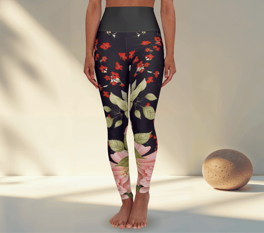 Auden Floral Yoga Pants Leggings for Women