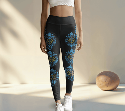 Linnan Mandala Yoga Pants Leggings for Women