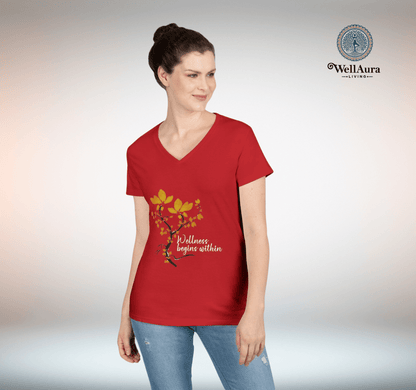 Juni V-neck T-shirt Yoga Wellness for Women