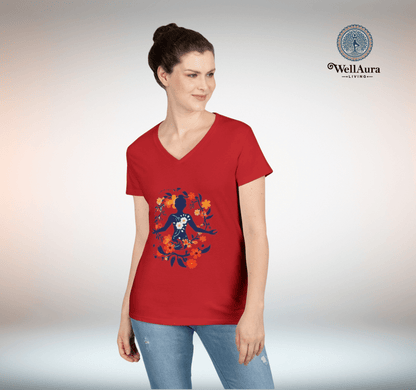 Anita V-neck T-shirt Yoga Wellness for Women